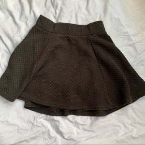 BLACK MINI SKIRT